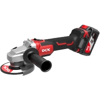 Машина шлифовальная аккумуляторная угловая бесщеточная KDSM03-125, 18в, 125мм, 2*5А/ч, кейс.